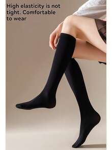 Vớ nén unisex, áp suất 15-20 mmHg, hỗ trợ tốt nhất cho chạy bộ, đạp xe và các môn thể thao khác. Vớ nén thể thao màu trơn và vớ co giãn chạy bộ, quấn quanh bắp chân. - Nhiều màu - Xem 14