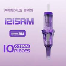 Gold Plume GOLDPLUME 10PCS Upgraded Tattoo Ink Cartridges, Professional Design, Smooth Ink Flow, Easy To Use, High Quality, Suitable For All Mainstream Tattoo Machines