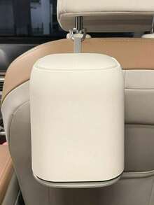 2026 New Floral Pattern Car Trash Can, Cute Front Seat Storage Box, Waterproof Rear Seat Trash Can & Storage Organizer, Multifunctional Car Trash Can, Leak-Proof, Easy To Clean Car Trash Can - Multicolor - View 10