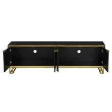Television Stands & Entertainment Centers - Black - View 7