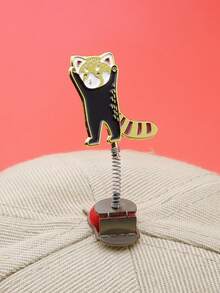 有趣的金属漆弹簧徽章、珐琅帽饰、趣味帽弹簧、高尔夫球帽装饰 - 彩色 - 查看 5