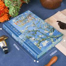 Van Gogh A5 Blank Pages Hardcover Notebook – Vintage Artistic Journal With Painted Edges, Decorative Thick Cover, Unlined Interior For Writing, Drawing, Gifting, Collectible - A5 - View 9