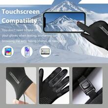 RAF USB加热手套，3档温度可调，兼容触屏，弹性袖口，可手洗，时尚设计 - 适合户外冬季活动，冬季手套 | 现代手套设计 | 耐用手套，兼容触屏，过热保护 - 适合滑雪、单板滑雪、打字、游戏 - 寒冷天气和电脑使用的理想之选 - 男女通用人体工学冬季手套，保暖手套，加热垫