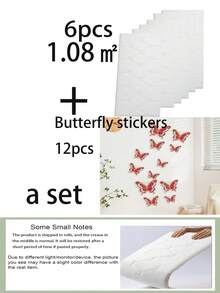 3D立体压纹自粘XPE泡沫墙纸，防水防潮仿皮纹理，床头防撞软垫墙贴，可重复使用和裁剪，适用于卧室和客厅墙面装饰，隔音加厚墙面 - 彩色 - 查看 3