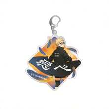 1pc/4pcs Cute Volleyball Team Character Acrylic Keychain - Hinata Shoyo, Kageyama Tobio, Tsukishima Kei, Sawamura Daichi, Sugawara Koushi, Cute Pendant, Unisex, Suitable For Backpacks, Keys, Car Decor, Fan Gifts, Y2K Fashion, Lightweight, Vivid, Double-Sided Printing, High-Definition Material, Creative Accessory, Unisex, Daily Use, Party Decor, Collection