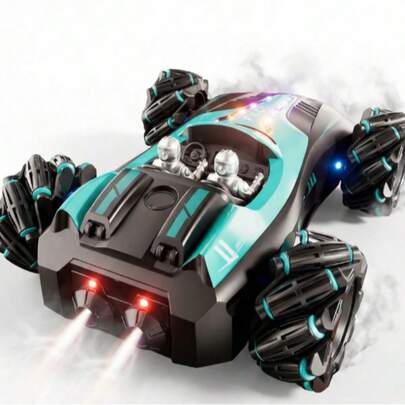 Carro Montable 4x4 para Niños – Asiento Doble y Humo Realista