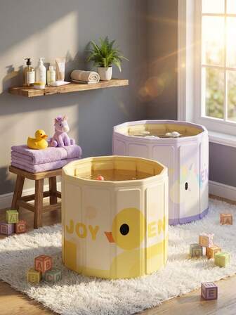 1pc Bestselling Foldable Bathtub, Portable Bathtub, Easy Folding Standalone Bathtub - No Installation Required, Heat Insulation, Suitable For Bathroom, Hotel, Hot Water Bath, Cold Water Bath, Convenient Storage