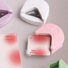 Corner Rounder R4 Chamfering Tool Cardboard Photo Cutting Rounded Corners Plastic Film Rounder Card Right Angle Sharp Corner Cutter Back To School,Back To School,School Supplies, Durable, Ease Of Use, Giftable, Versatile - Multicolor - View 4