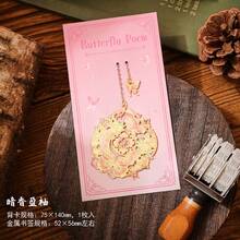 1pc Butterfly Metal Bookmark High Beauty Advanced Reading Page Clip, Art Student Gift Birthday Companion Gift, Teacher's Day Gift Business Companion Gift, Homecoming Season Gift, Graduation Gift - Multicolor - View 18