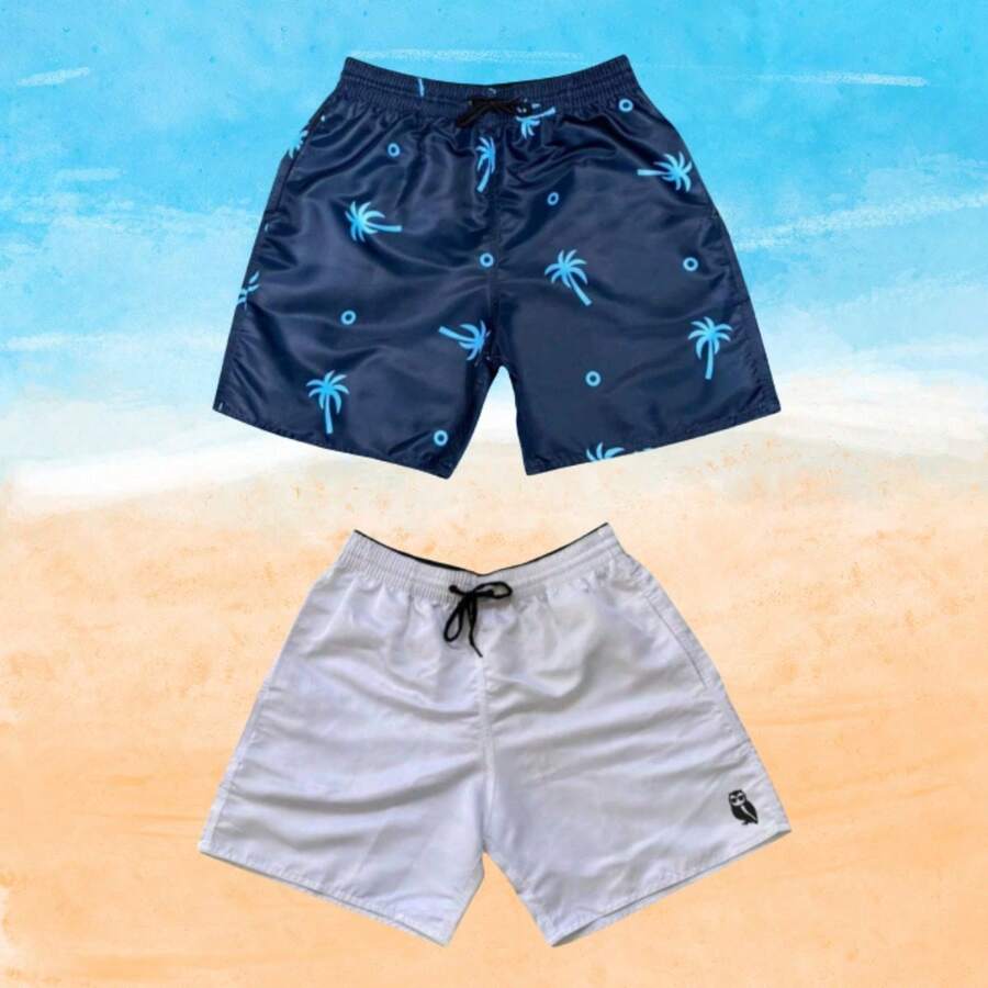 Men Shorts - White - View 1