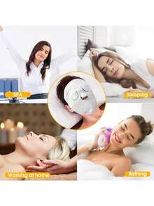 5-In-1 Facial Care Towel Set: Cold/Hot Compress, Cleansing, Moisturizing, Steaming, And More! - White - View 5