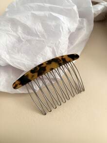 前刘海夹美发工具，醋酸纤维发夹，女士发饰发夹发梳，侧梳，学生用品，婚礼用品，头部饰品 - 彩色 - 查看 9