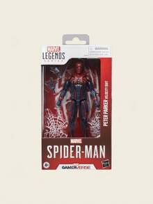 Hasbro 漫威传奇系列 - 游戏宇宙 彼得·帕克速度战衣 | 官方授权，酷炫玩具套装，圣诞节/生日礼物，ABS塑料材质，漫威粉丝，蜘蛛侠 - 彩色 - 查看 11