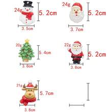 2/3pcs Christmas Santa Claus, Reindeer, Snowman, Christmas Tree Car Fragrance Clip Vent Decor, Christmas Car Interior Fragrance Decoration, Holiday Gift - one-size - View 2