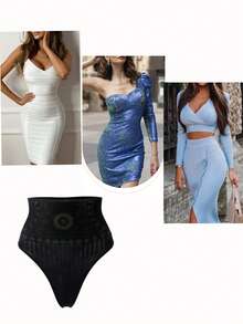 无缝性感高腰收腹内裤女式提臀平腹塑身三角裤产后丁字裤收腹内衣束腰内衣内裤