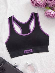 4pcs Seamless Women Sports Set, X-Back Design - Multicolor - View 5