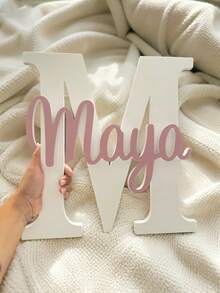 Personalized Name Plate, Name Plaque, Family Name Plate, Customized Name Plate Letters, Acrylic Name Plate, Wall Name Plate, Room Name Plate, Housewarming Gift, Christmas Gift, Birthday Gift - Multicolor - View 7