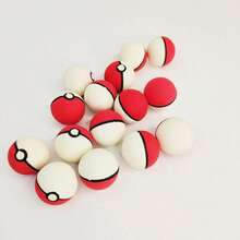 pokemon 50个3D可拆卸精灵球橡皮擦，新款宝可梦主题文具橡皮擦，可组装精灵球，圣诞节/生日礼物