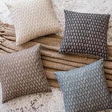 Foindtower Set Of 2 Decorative Vintage Floral Print Throw Pillow Covers Neutral Modern Farmhouse Cushion Covers Boho Home Decor For Sofa Couch Chair Bedroom Living Room,20*20 Inch,Brown - MàuD - Xem 6