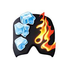 Headache Cap, Migraine Relief Hat, Comfortable Hot And Cold Therapy Mask - 紫色 - 查看 1