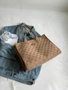 Women Tote Bags - Khaki - View 10