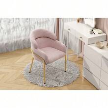 Vanity Stools - Pink + Velvet - View 10