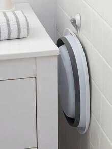 1pc Foldable Pet Bathing Tub, Cat Washing Basin, Dog Bathing Tub, Small Dog Bathing Tool, Pet Soaking Bucket, Foldable & Hanging Storage, Home Pet Bathing Basin - Multicolor - View 8