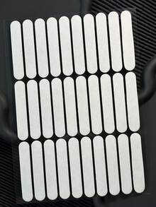 5pcs Nail Art Display Board With Double-Sided Adhesive - Clear - View 3