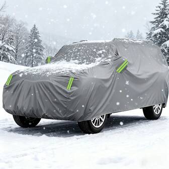 适用于普拉多的牛津布车罩 - 防尘、全天候防护、室内/室外两用、耐用汽车配件