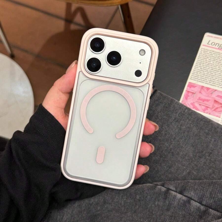 奢華防震馬卡龍色保護殼，支援無線磁吸充電，相容 iPhone 17 Pro、17 Pro Max、Air 與 7-16 系列 A56、A36、A16、A17、A37、A57、A06、A07、S26 Ultra、S25 Ultra
