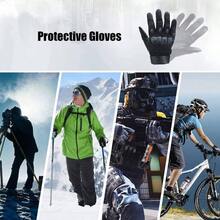 Guantes de Moto Pantalla Tctil, Guantes Tcticos Militares Dedo Completo Anti - Deslizante Invierno Verano para Hombre Mujer - Ciclismo, Motocicleta, Escalada, Senderismo - inicial - Ver 3