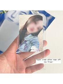 20个/包 58x89毫米 竖款紧凑型硬卡套，透明3英寸明信片保护套，适用于棒球、橄榄球、篮球、曲棍球、高尔夫、单张运动卡，顶部开口 - 双面