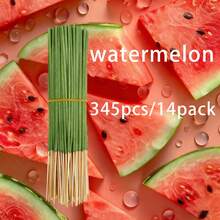 Bastoncini di incenso in bambù da 22 cm/8,66 pollici, a bassa cenere, confezione da 24 pezzi, 12 profumi diversi disponibili, adatti per casa, hotel, stanza, fragranza di lunga durata per eliminare gli odori e purificare l'aria - Multicolore - Visualizzare 88