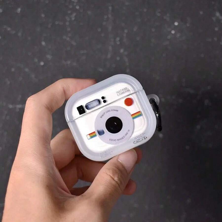 Funda protectora con forma de cámara instantánea compatible con iPhone 3/2/4, carcasa protectora compatible con iPhone de 3ra generación - Multicolor - Ver 1