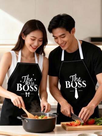 1pc Mr Mrs Aprons For Cooking Women Men Apron Couple Gifts For Anniversary, Fathers Day, Birthday, Wedding Gifts, Valentine Gifts For Couples,His Hers Gifts,Bridal Shower Engagement Gifts