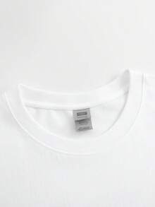 1 pieza 100% algodón manga cortam, Camiseta de manga corta negra de los hombres con Sorry I Can't Talk estoy en el teléfono con mi papá de Halloween esqueleto de impresión, perfecto para la fiesta de Halloween y eventos de disfraces - Blanco - Ver 8