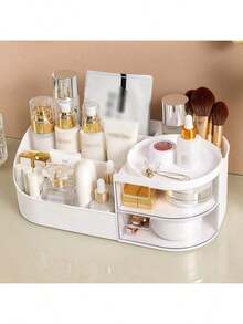 1 szt. Wielokolorowy organizer do makijażu, stojak na kosmetyki na biurko, organizer do szuflady na szminki
