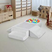 Juego de 4 bloques, 5 bloques  de escalada de espuma para niños pequeños y preescolares - 5 bloques - Ver 1