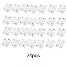 16个橱柜磁性吸盘，无需钻孔，经久耐用，适合日常高强度使用 - 銀色 - 查看 9