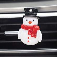 2/3pcs Christmas Santa Claus, Reindeer, Snowman, Christmas Tree Car Fragrance Clip Vent Decor, Christmas Car Interior Fragrance Decoration, Holiday Gift - one-size - View 11