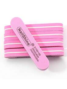 5/10pcs 100/180 Grit Nail Files, Manicure Supplies, Nail Care Tools, Back To School Nail Care Tools - Multicolor - View 6