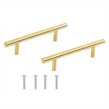 2/4/8pcs Of Elegant Aluminum Alloy Tray Handles - Sleek Metallic Finish, Perfect For Kitchenware, Drawer & Door Organization, Includes Screw Group For Secure Installation, Kitchen Drawer Handles| Sleek Metallic Finish| Aluminum, Tray Holder - Multicolor - View 14