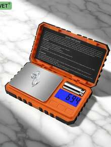 0.01g High Precision Electronic Scale 200g, Mini Jewelry Scale, Portable Pocket Scale, 2*AAA Batteries (Not Included)