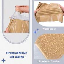 10/20/25/30/50/100pcs Self-Adhesive Plastic Mailing Envelopes, Polyethylene Shipping Mailer Bags, Suitable For Delivery