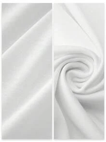 Camisetas para hombres de talla grande - Blanco - Ver 5