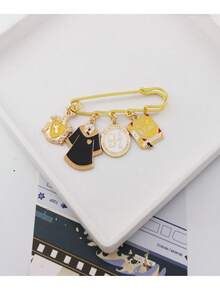 8pcs Classic Cartoon Character Hermione Granger Cute Brooch Pins, Suitable For Clothes, Backpacks, Parties, Holidays, Great Gift - Multicolor - View 21