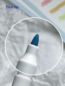 15pcs Double-Headed Fluorescent Highlighter Pens, 14cm, Dual-Tip Design, Soft Colors, Suitable For Coloring, Underlining, Highlighting, Thick & Thin Tips, Back To School Essential