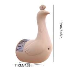 مصباح إضاءة جداري ديكوري بتأثير طاووس، يعمل بالبطارية وبإمكانية الشحن عبر USB، بأضواء ملونة متعددة الألوان، يخلق جوًا حميميًا ومريحًا، مناسب للغرفة النوم والمكتب والمطعم، هدية رومانسية مثالية