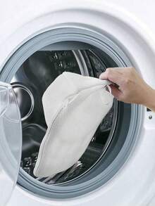 Jaula de limpieza para tapas de lavadora, lavadora de tapas con bolsa de malla, jaula de limpieza/protección para gorras de béisbol, adecuada para limpiar varios tipos de gorras - Multicolor - Ver 2