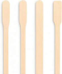 Agitadores de madera orgánicos 1000 pz 18 cm ecológicos biodegradables ideales para café té y bebidas calientes palitos de madera resistentes para cafeterías restaurantes y hogar - 1 - Ver 3